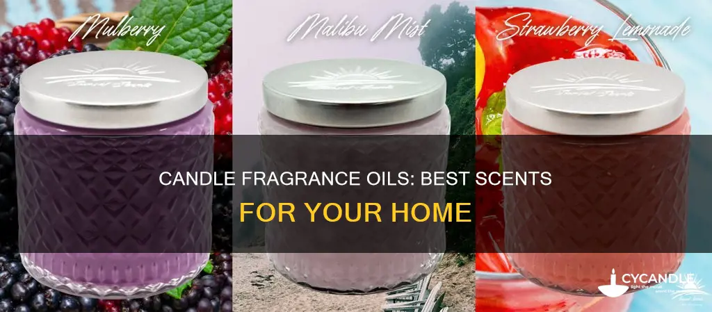 what are the best candle fragrance oils