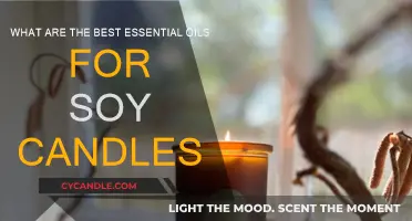 Soy Candles: Essential Oils for a Perfect Aroma