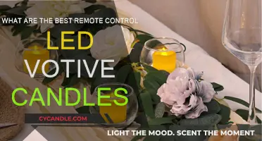 Remote Control LED Votives: The Best Flameless Candles