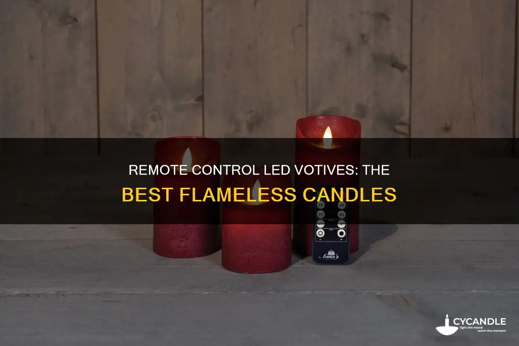 what are the best remote control led votive candles