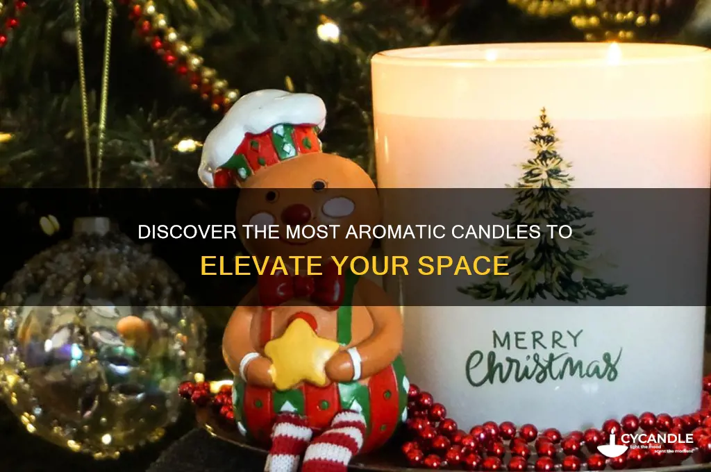 what are the best smelling candles you can buy