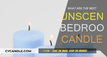 Unscented Candles for a Peaceful Slumber