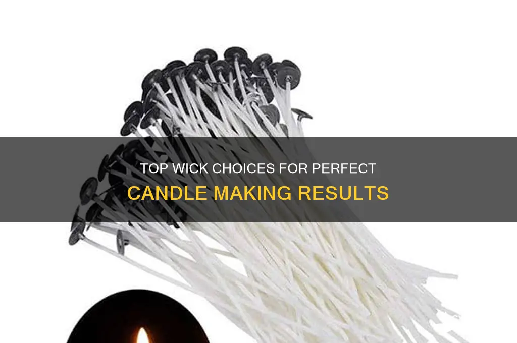 what are the best wicks for candle making