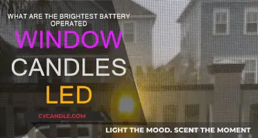 Best Bright LED Window Candles: Battery-Operated
