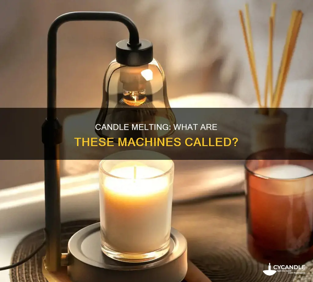 what are the candle melts machines called