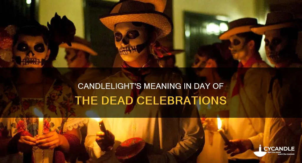 what are the candles for on day of the dead