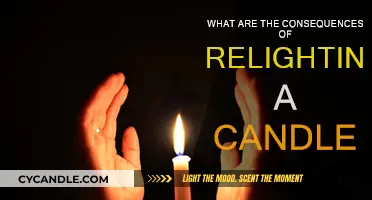 The Hazards of Relighting a Candle: Safety First!