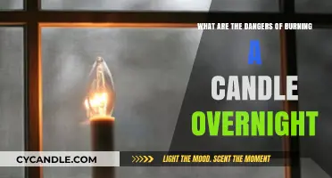 Overnight Candle Burning: Hidden Dangers and Safety Risks Revealed