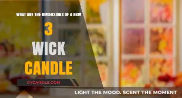 Bathing Beauty Works 3-Wick Candle Size Guide: Dimensions Revealed