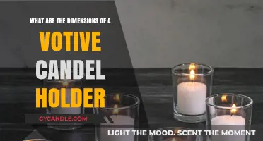 Exploring the Ideal Dimensions for Votive Candle Holders
