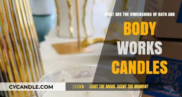 Bath & Body Works Candle Sizes: Dimensions Guide for Perfect Fit