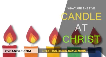 Christmas Candles: Five Lights of Hope and Joy