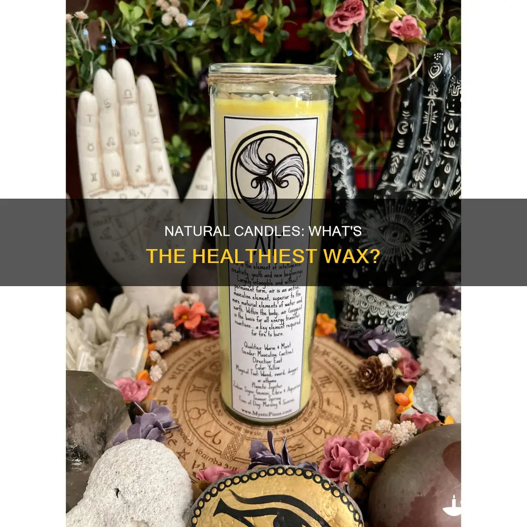 what are the healthiest candles made of