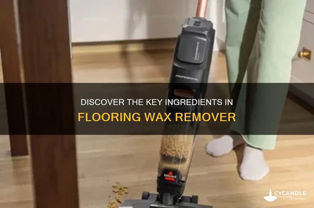 what are the ingrediants in flooring wax remover