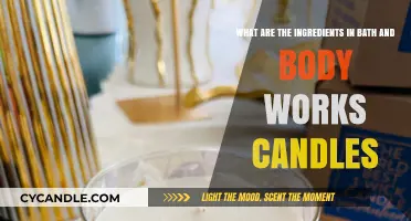 Unveiling Bath and Body Works Candles' Ingredients: A Complete Guide