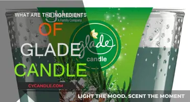 Glade Candles: What's in the Wax?