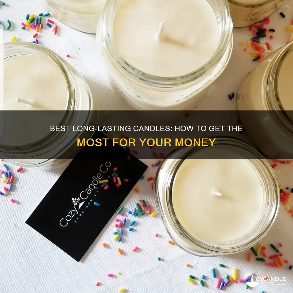 what are the longest lasting candles