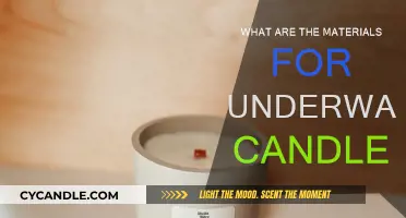 Underwater Candles: What Materials Are Needed?