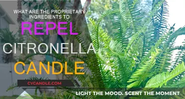 Citronella Candles: What's the Secret Sauce?