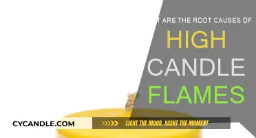 Candle Flames: Root Causes of High Flames