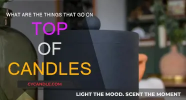 Candle Toppers: Enhancing the Ambiance with Creative Accents
