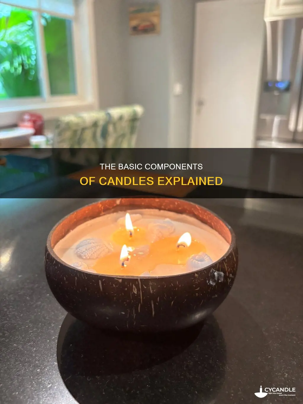what are the two components of a candle