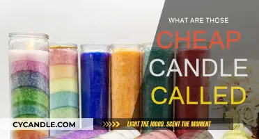 Inexpensive Candles: What Are They Called and Why?