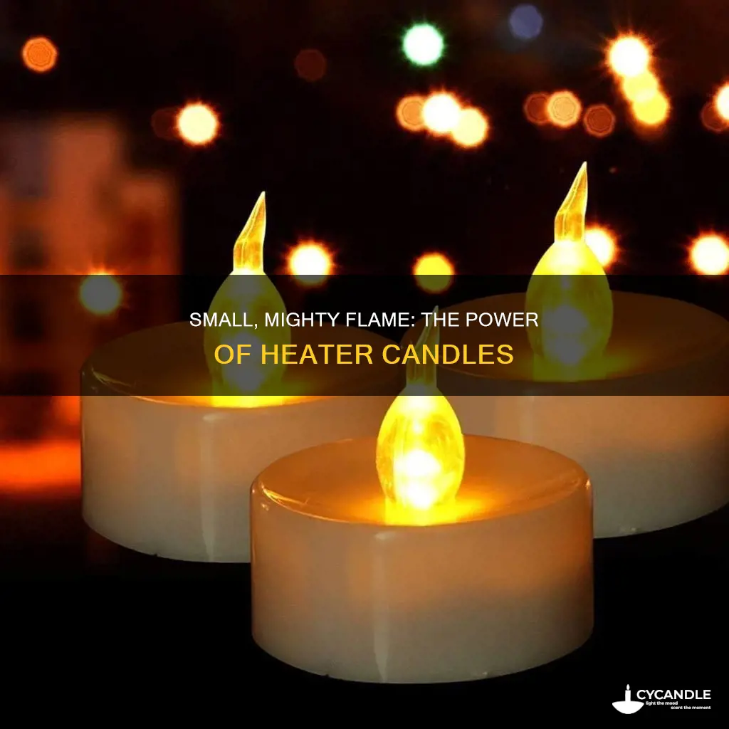 what are those small heater candles called