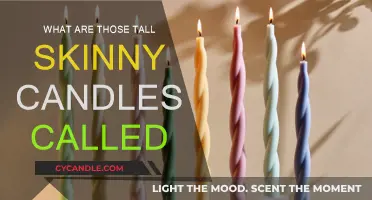 Tall and Skinny Candles: What's in a Name?