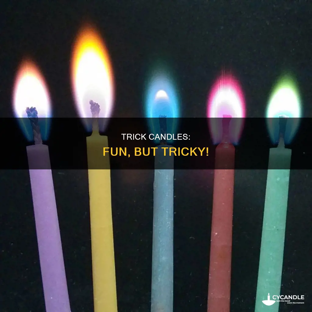what are trick candles