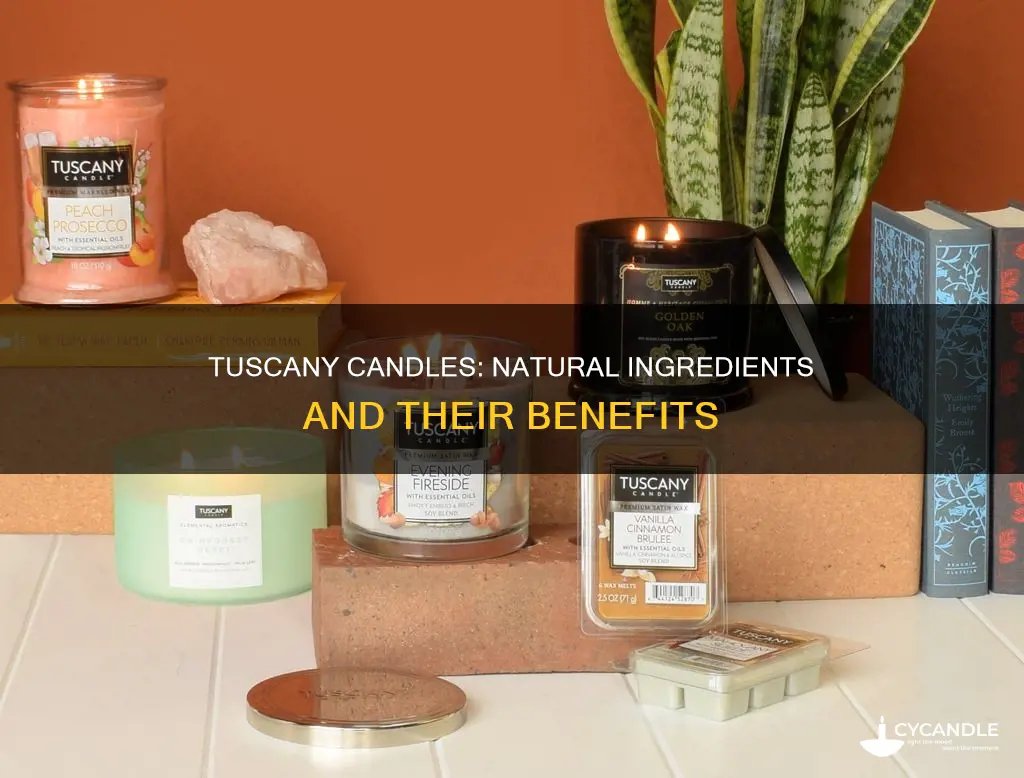 what are tuscany candles made of