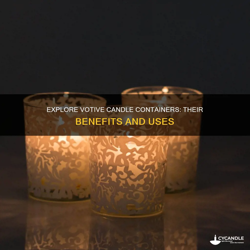 what are voltive candle containers
