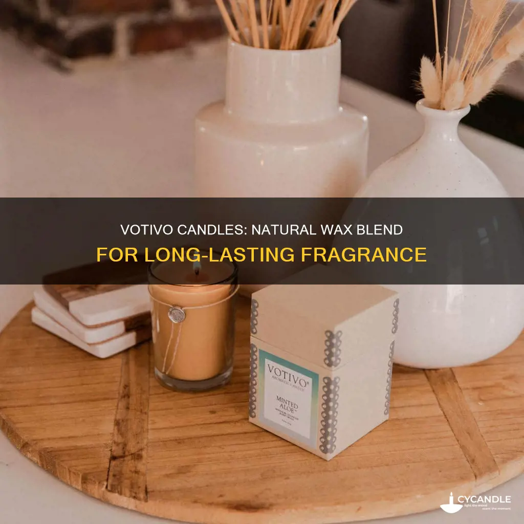 what are votivo candles made of