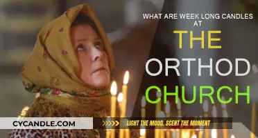 The Mystery of Week-Long Candles in Orthodox Churches