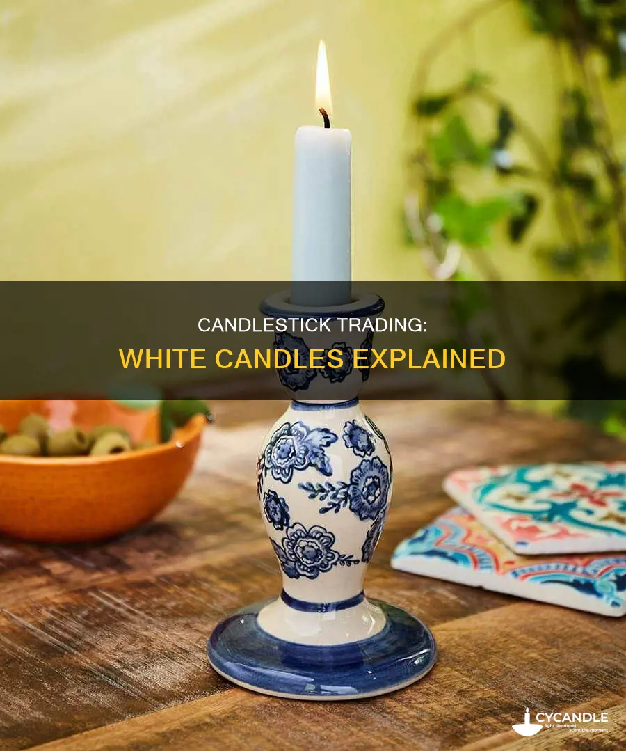 what are white candle sticks