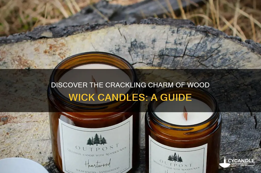 what are wood wick candles