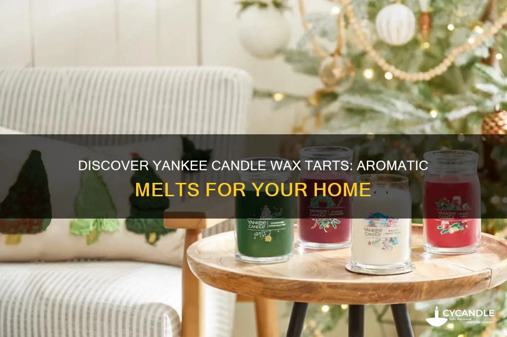 what are yankee candle wax tarts