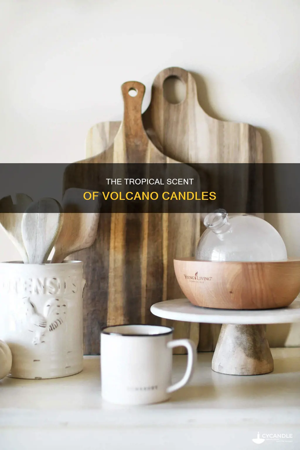 what bath and body candle smells like volcano