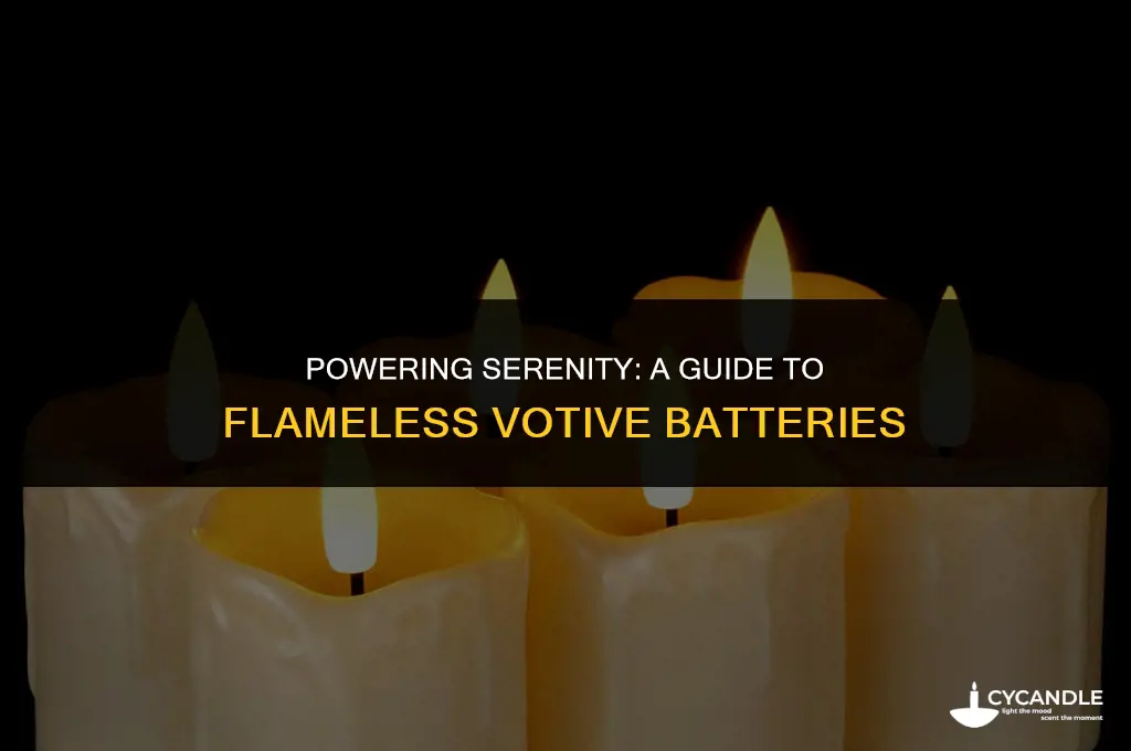 what batteries do flameless votives take