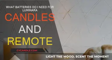 Luminara Candles and Remote: What Batteries Do I Need?