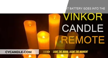 Vinkor Candle Remote: What Battery Do You Need?