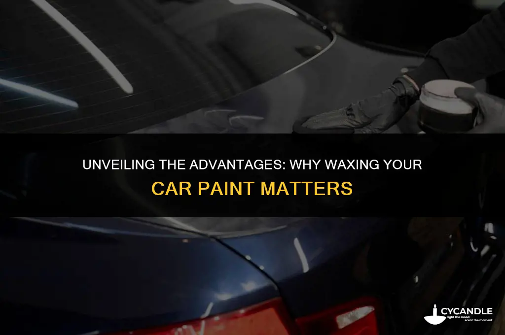 what benefit does waxing car paint have