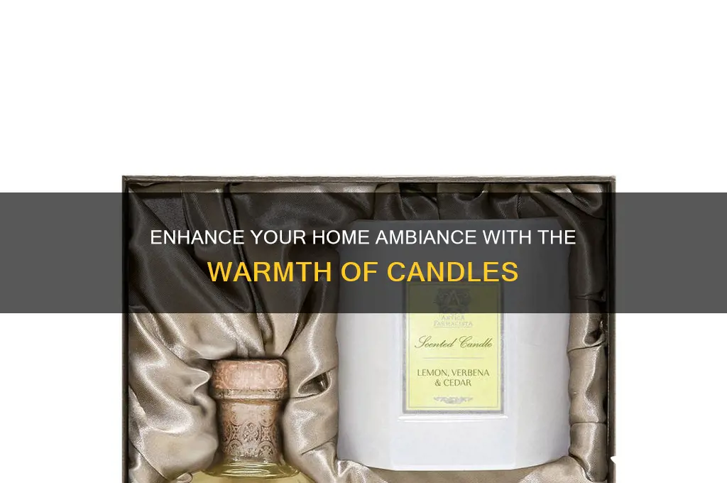 what benefit to using candles in your home