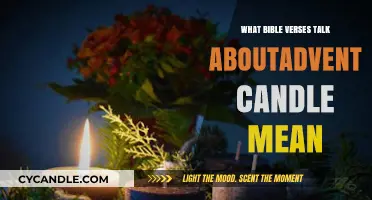 Advent Candle Meaning: Exploring Bible Verses for Each Symbolic Light