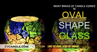 Oval-shaped candles: Which brands offer this unique shape?