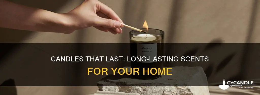 what brand of candle has longest lasting acent