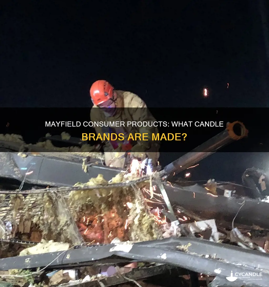 what brand of candles are made at mayfield consumer products