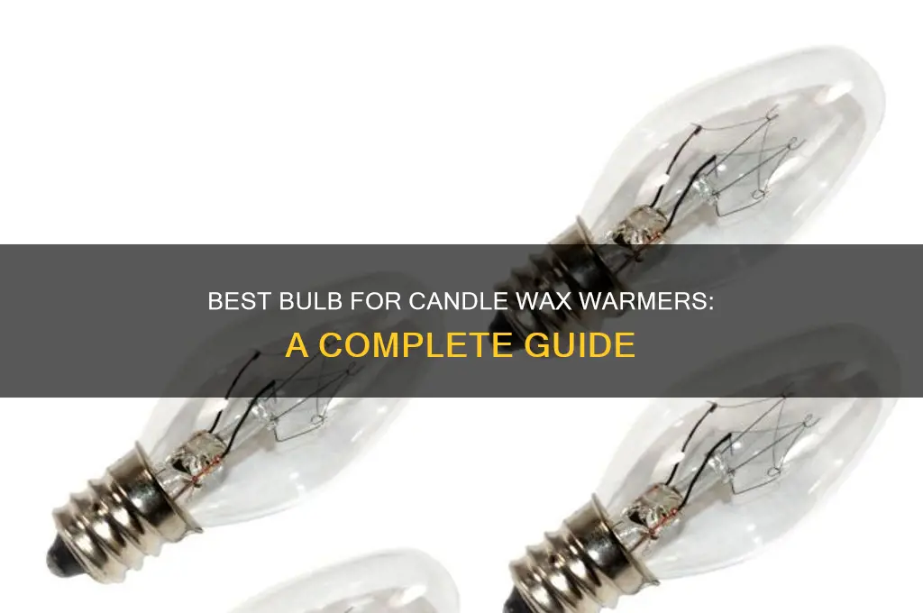 what bulb do you use for candle wax warmer