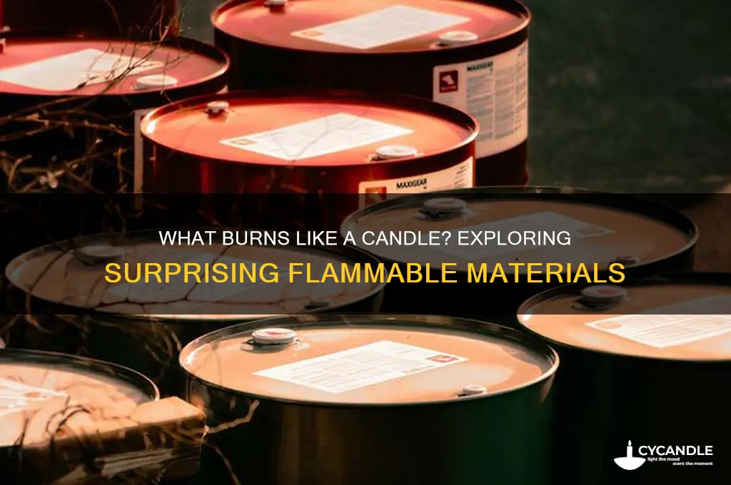 what burns like a candle
