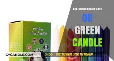 Red vs. Green Candles: Which Burns Longer and Why?